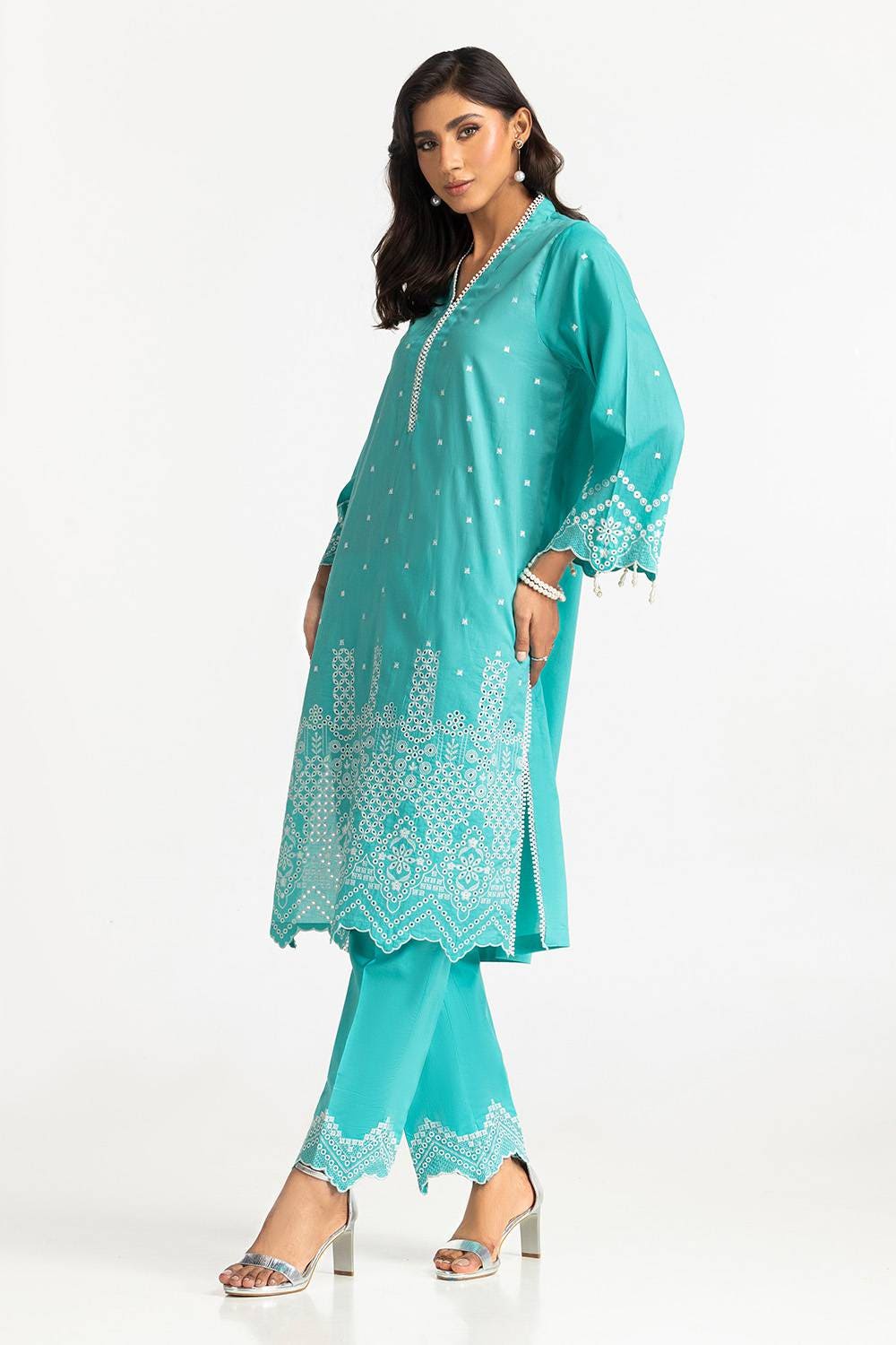 Lawn Embroidered Co-Ord Set