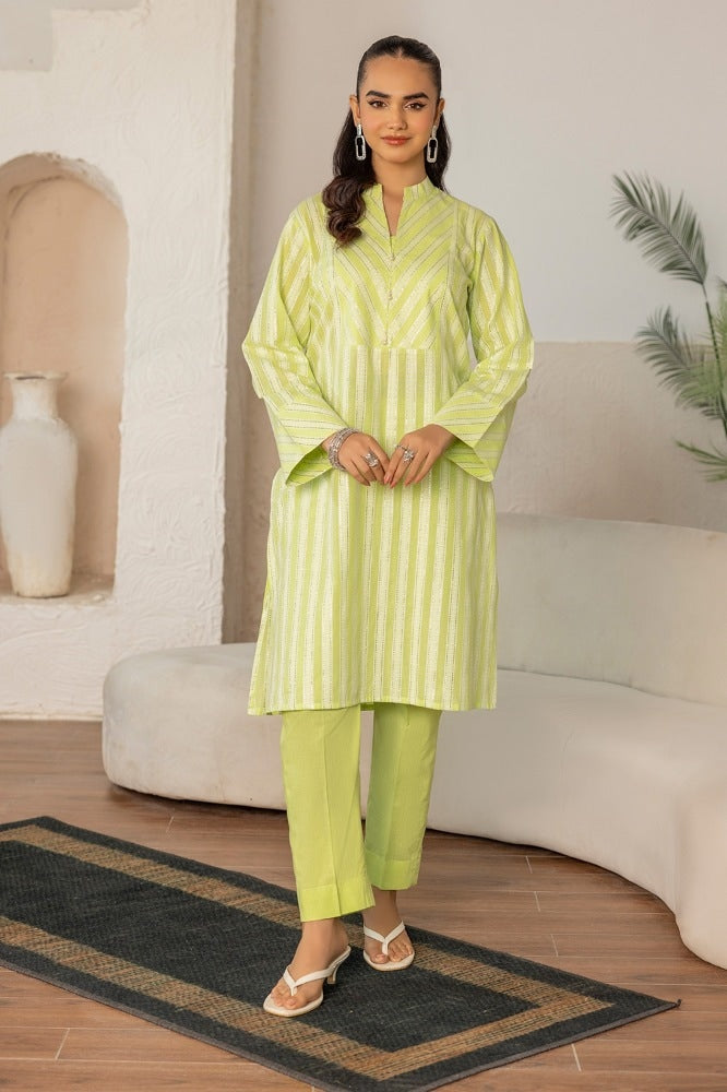 Lurex Jacquard Shirt and Trouser