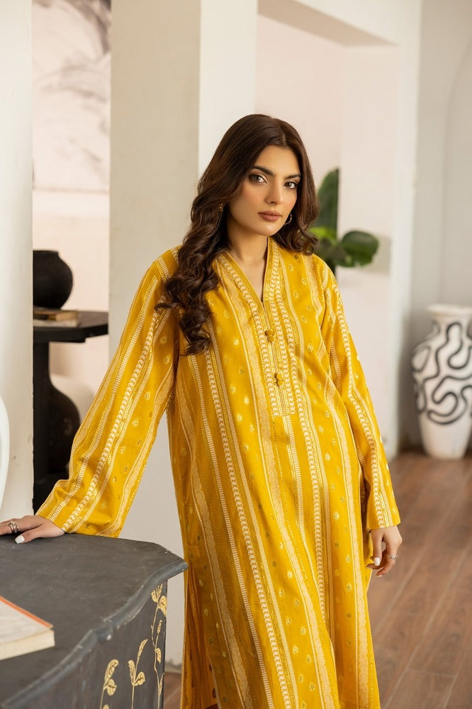 Lurex Jacquard Shirt and Trouser