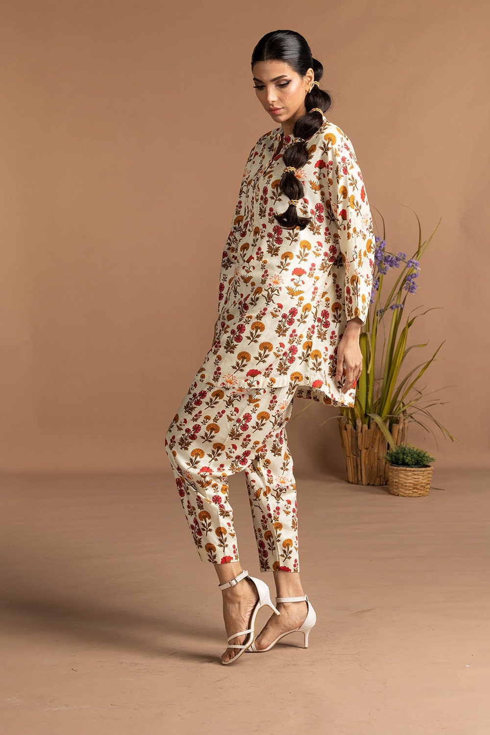 Dobby Printed Co-Ord Set