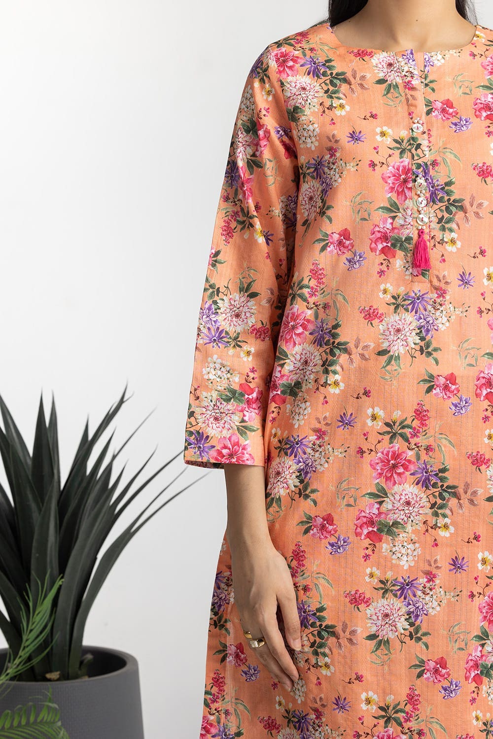 Dobby Printed Co-Ord Set