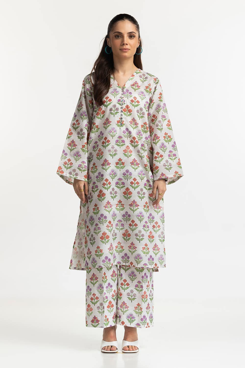 Jacquard Printed Co-Ord Set