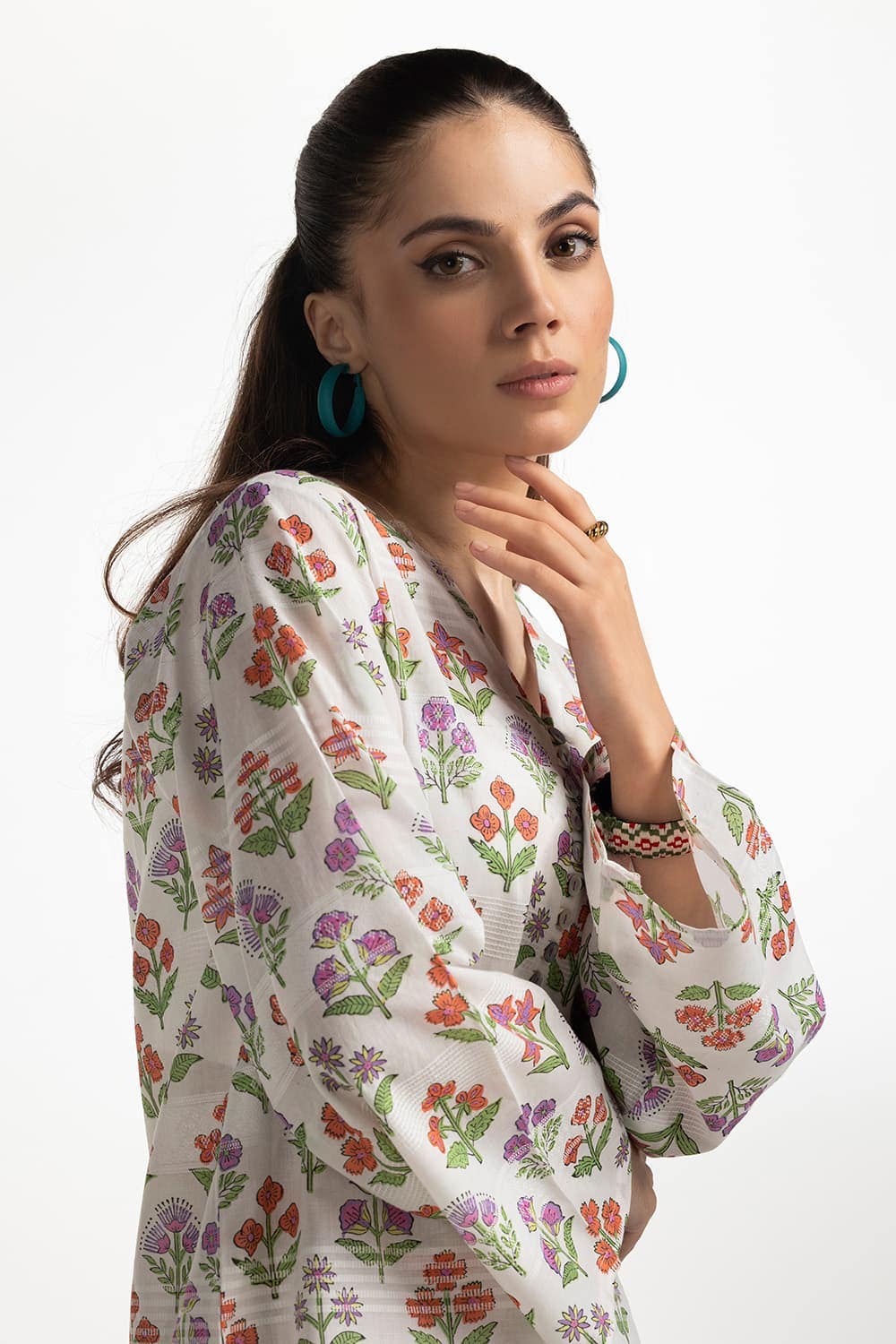 Jacquard Printed Co-Ord Set
