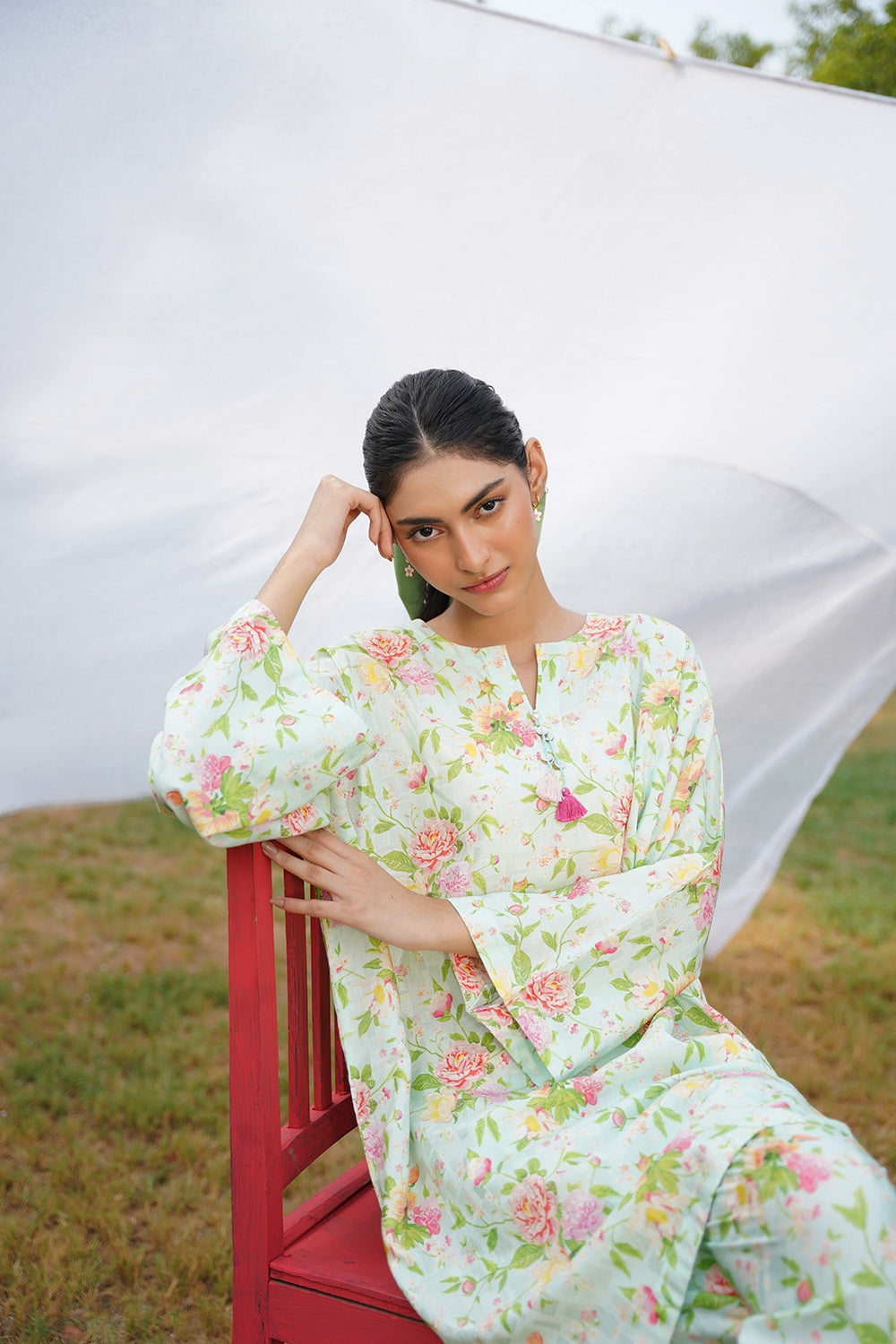 Cotton Viscose Printed Co-Ord Set