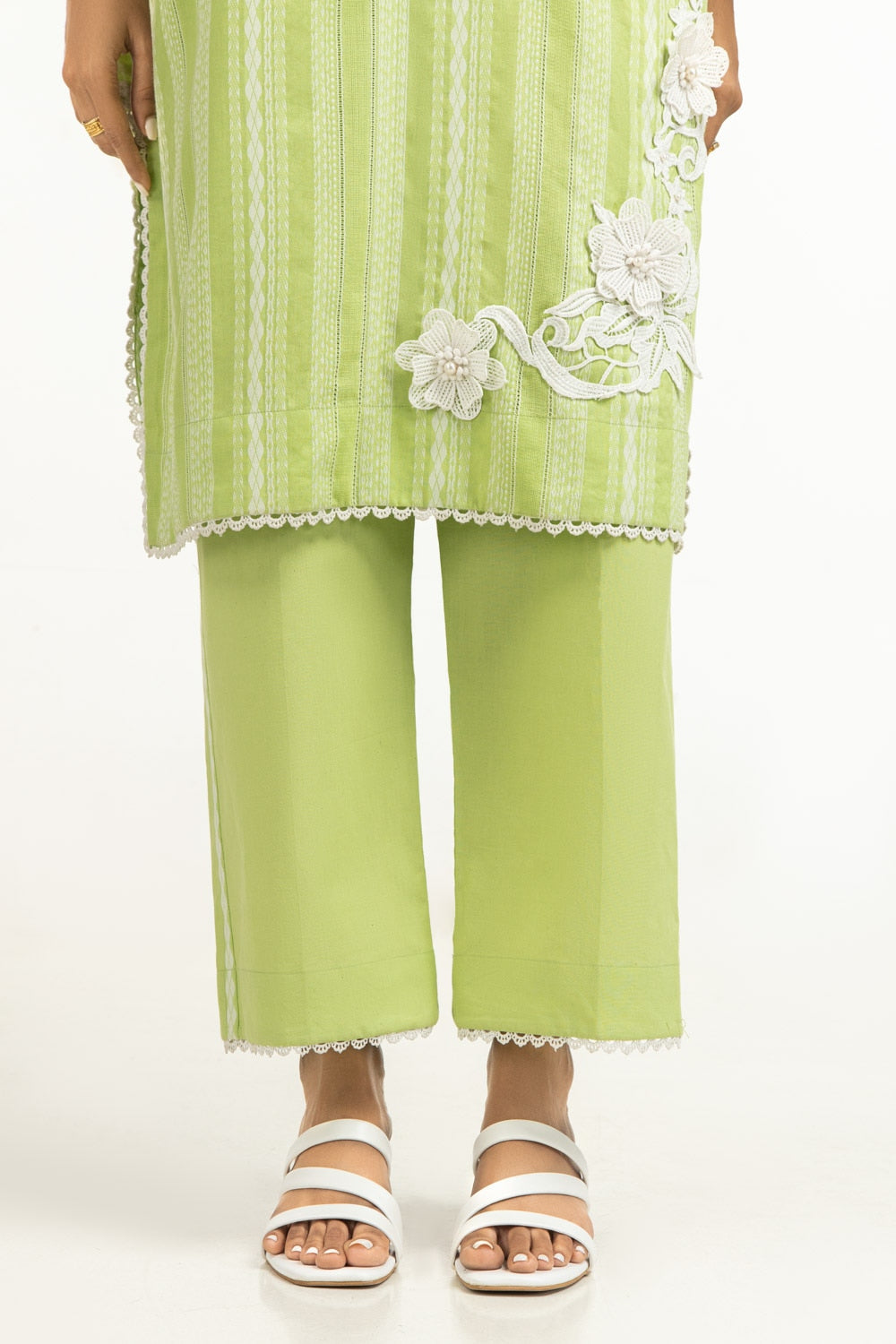 Leno Kara Embellished Co-Ord Set