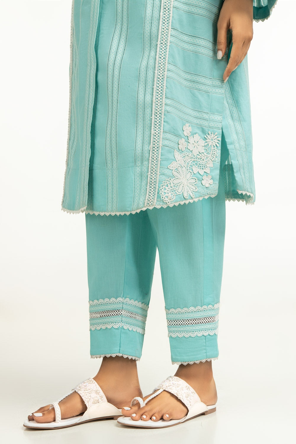 Leno Kara Embellished Co-Ord Set