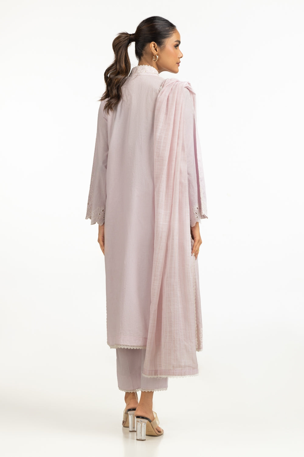 Munar Lurex Embroidered Dupatta