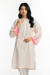 Neon Jacquard Embroidered Shirt And Trouser
