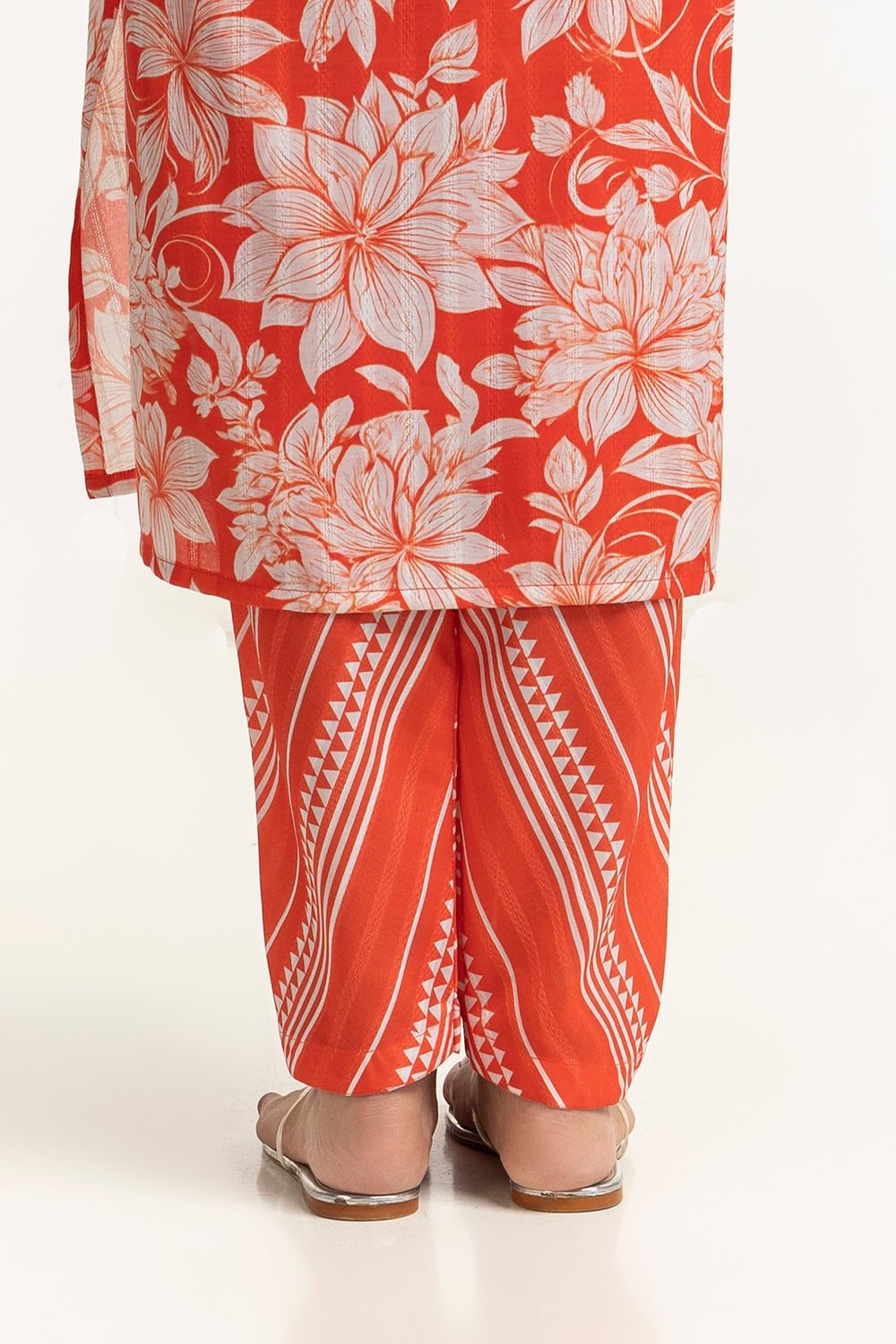 Poly Cambric Printed Shalwar