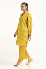 Ripple Crinkle Printed Co-Ord Set