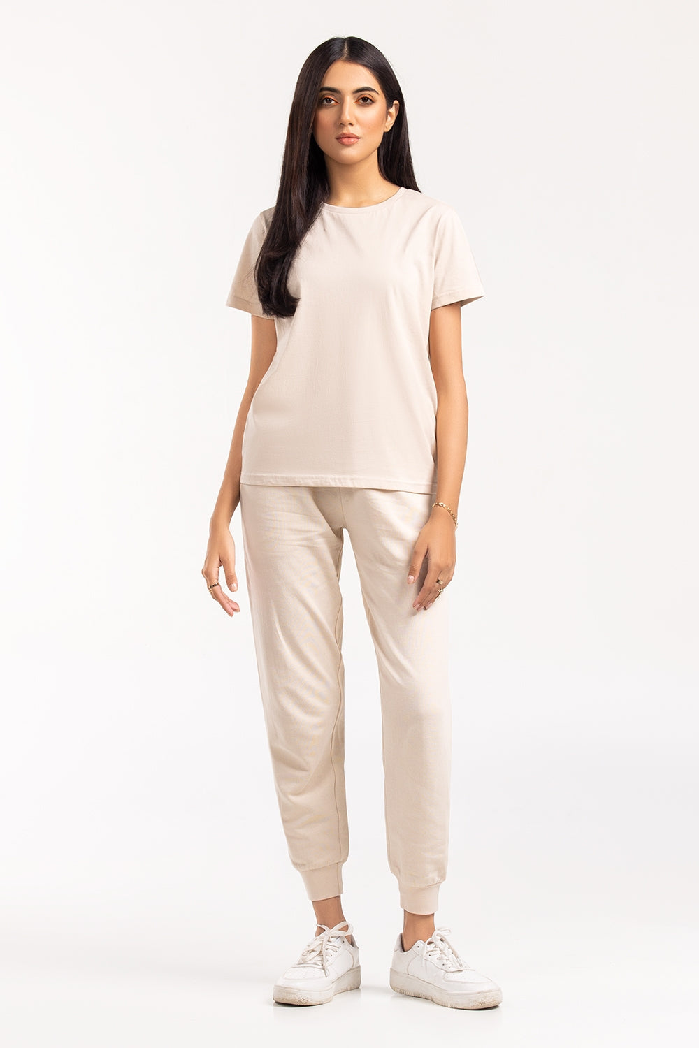 Crew T-shirt and Trousers Set
