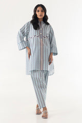Stitched Printed Lawn Shirt