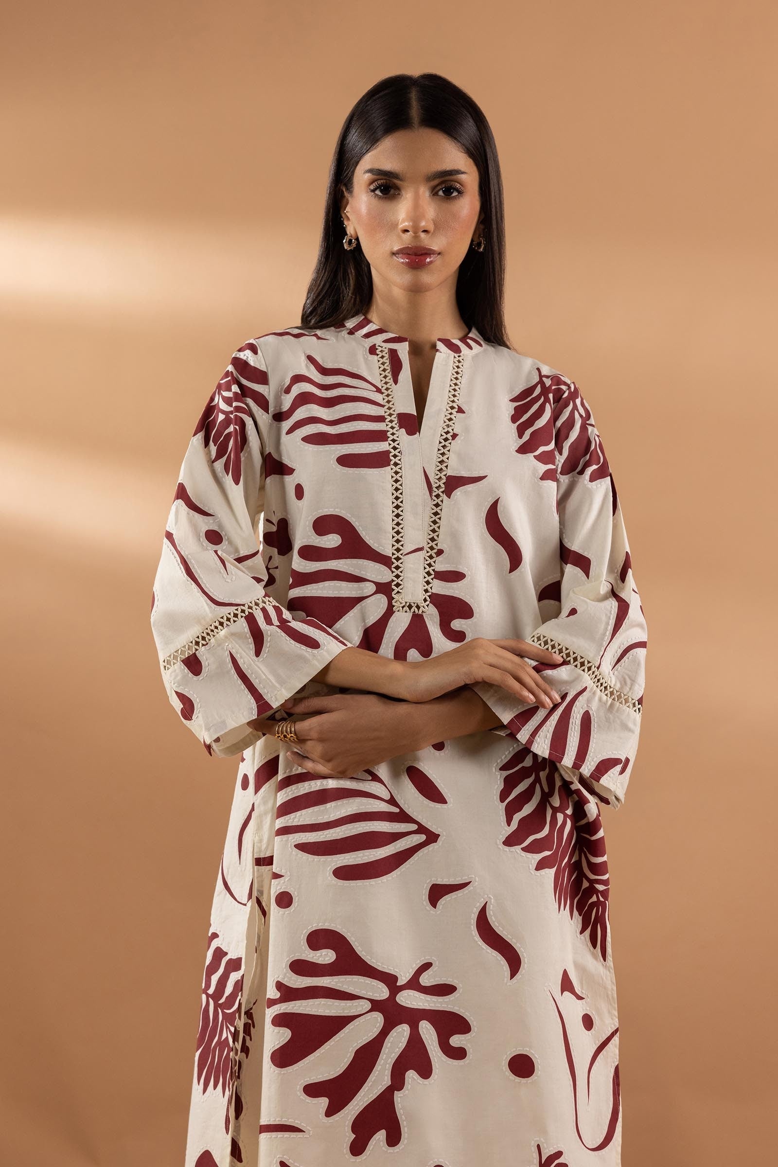 Stitched Lawn Shirt