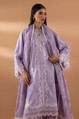 Stitched Lawn Embroidered Shirt