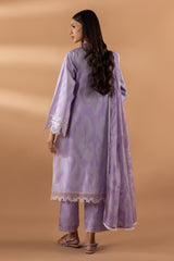 Stitched Lawn Embroidered Shirt
