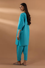 Stitched Embroidered Lawn Shirt