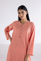 Stitched Lawn Embroidered Shirt
