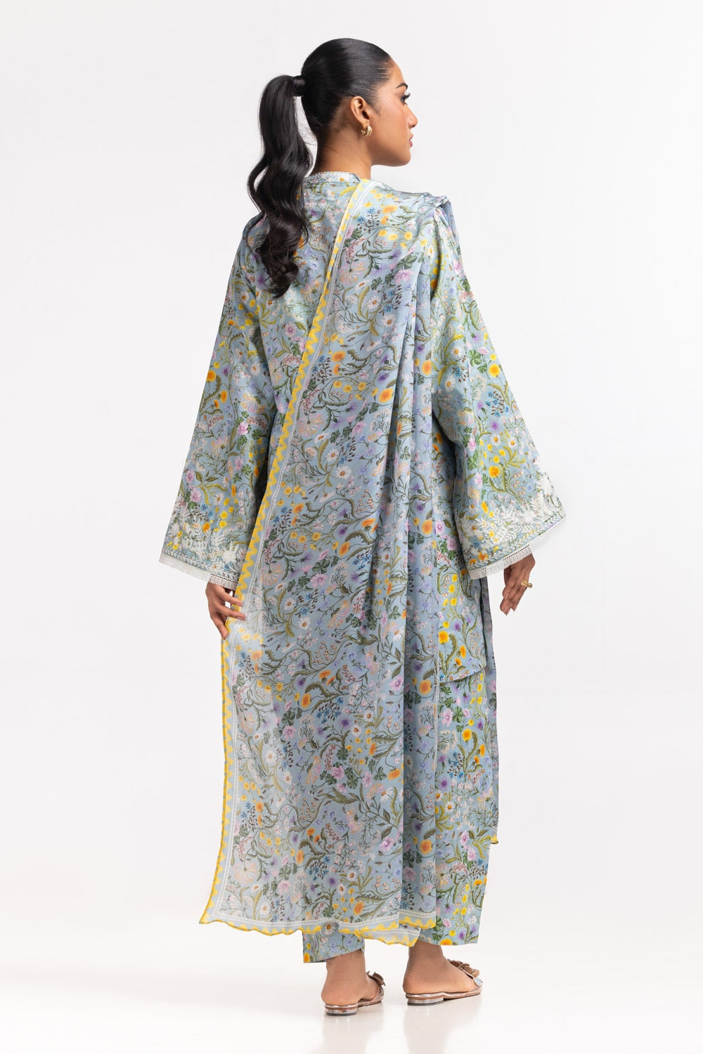 Tennis net Printed Dupatta