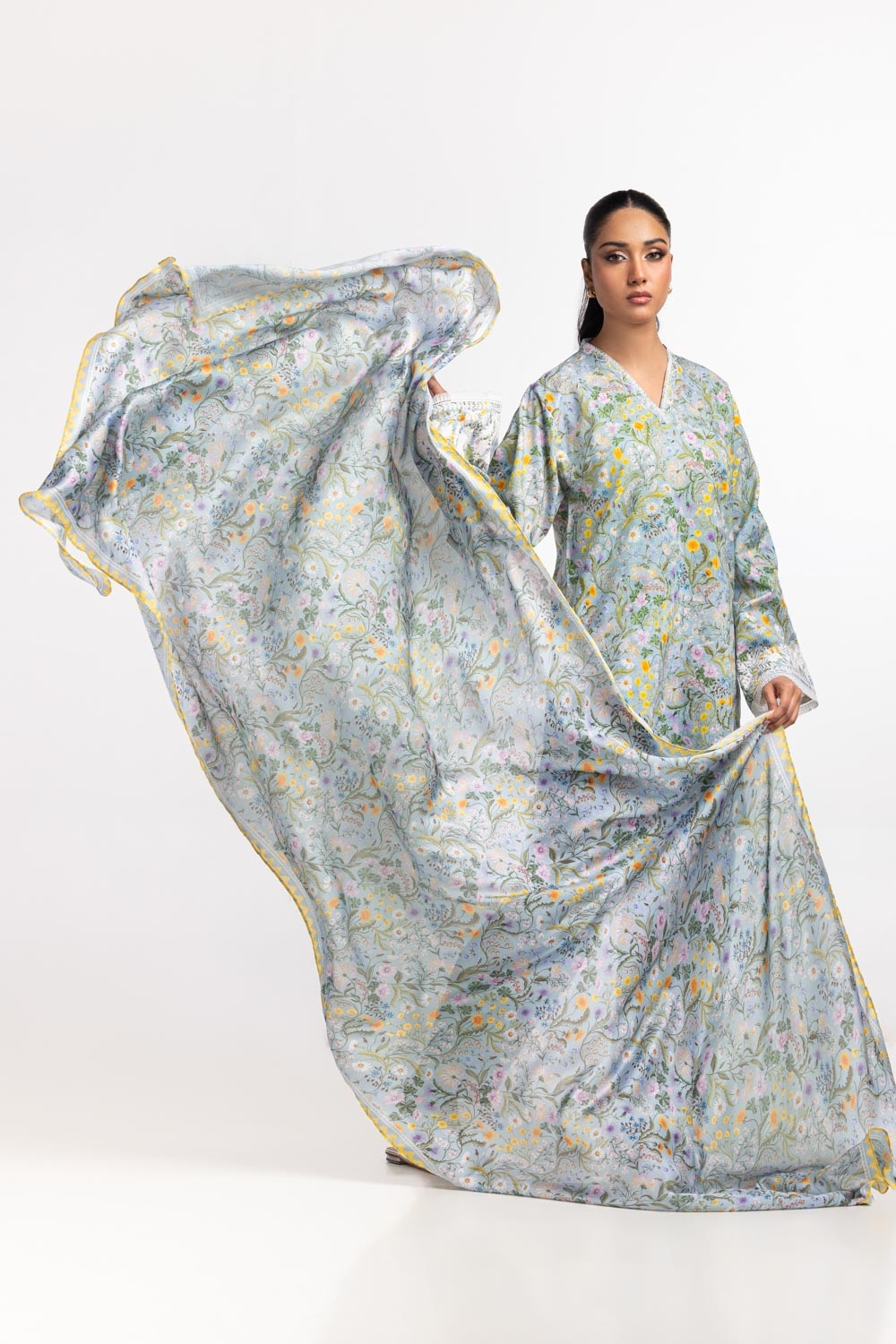 Tennis net Printed Dupatta
