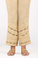 Beige Khaddar Trouser