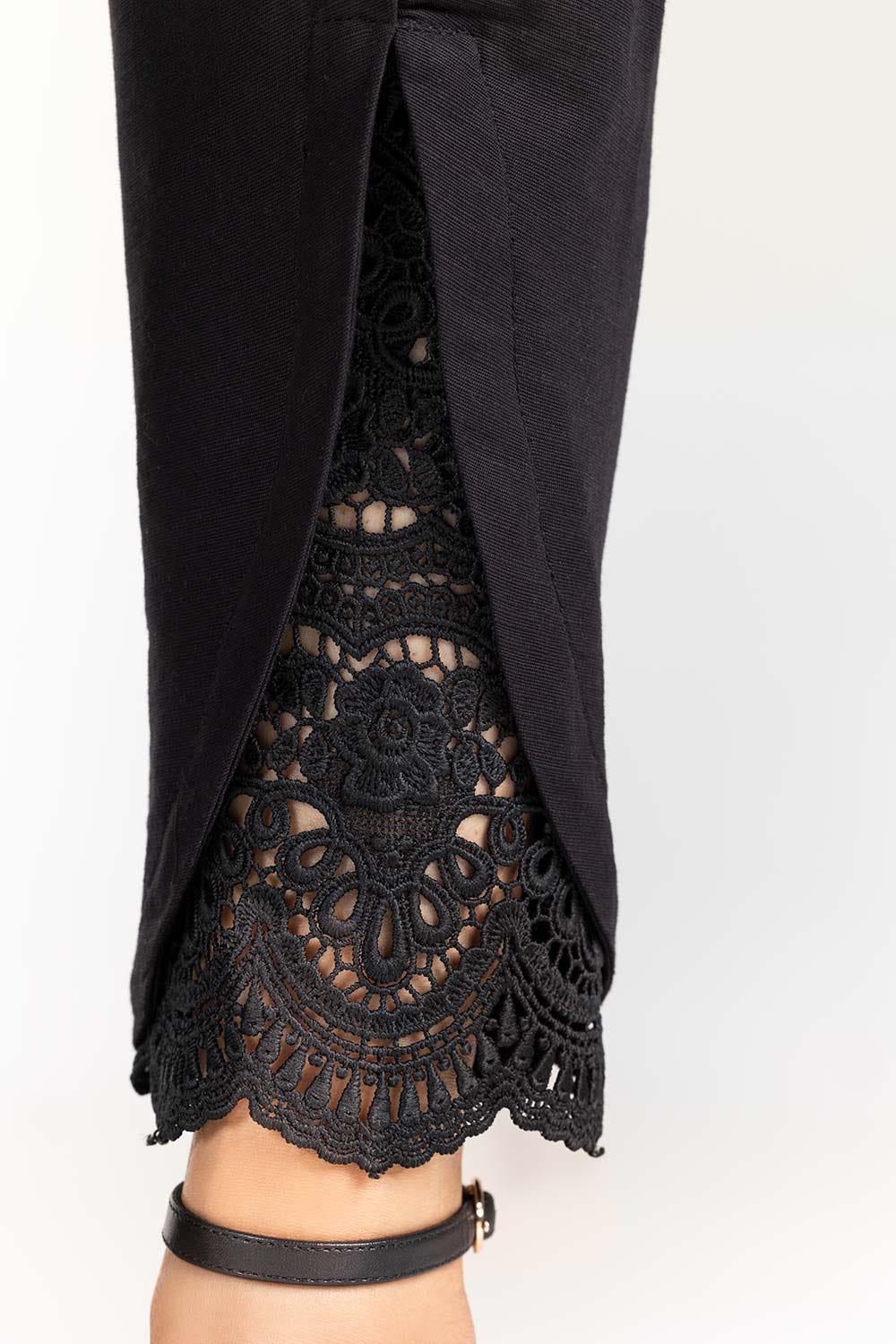 Black Khaddar Shalwar