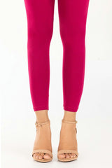 Hot Pink Jersey Tights
