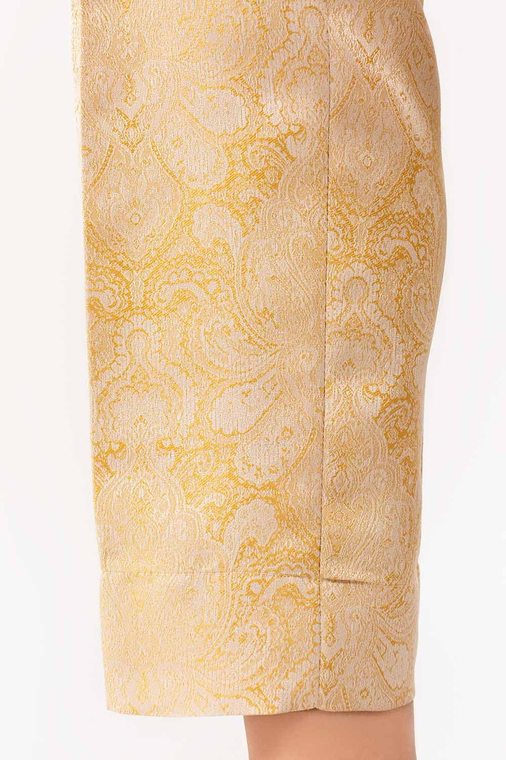 Golden Jamawar Trousers