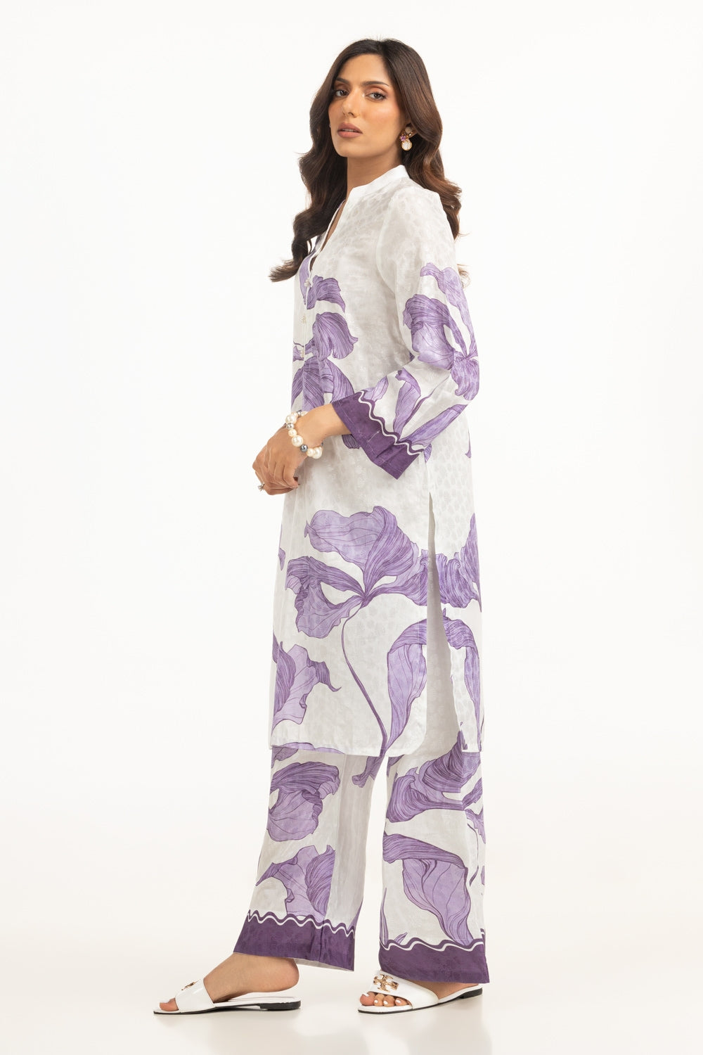 Viscose Jacquard Printed Co-Ord Set