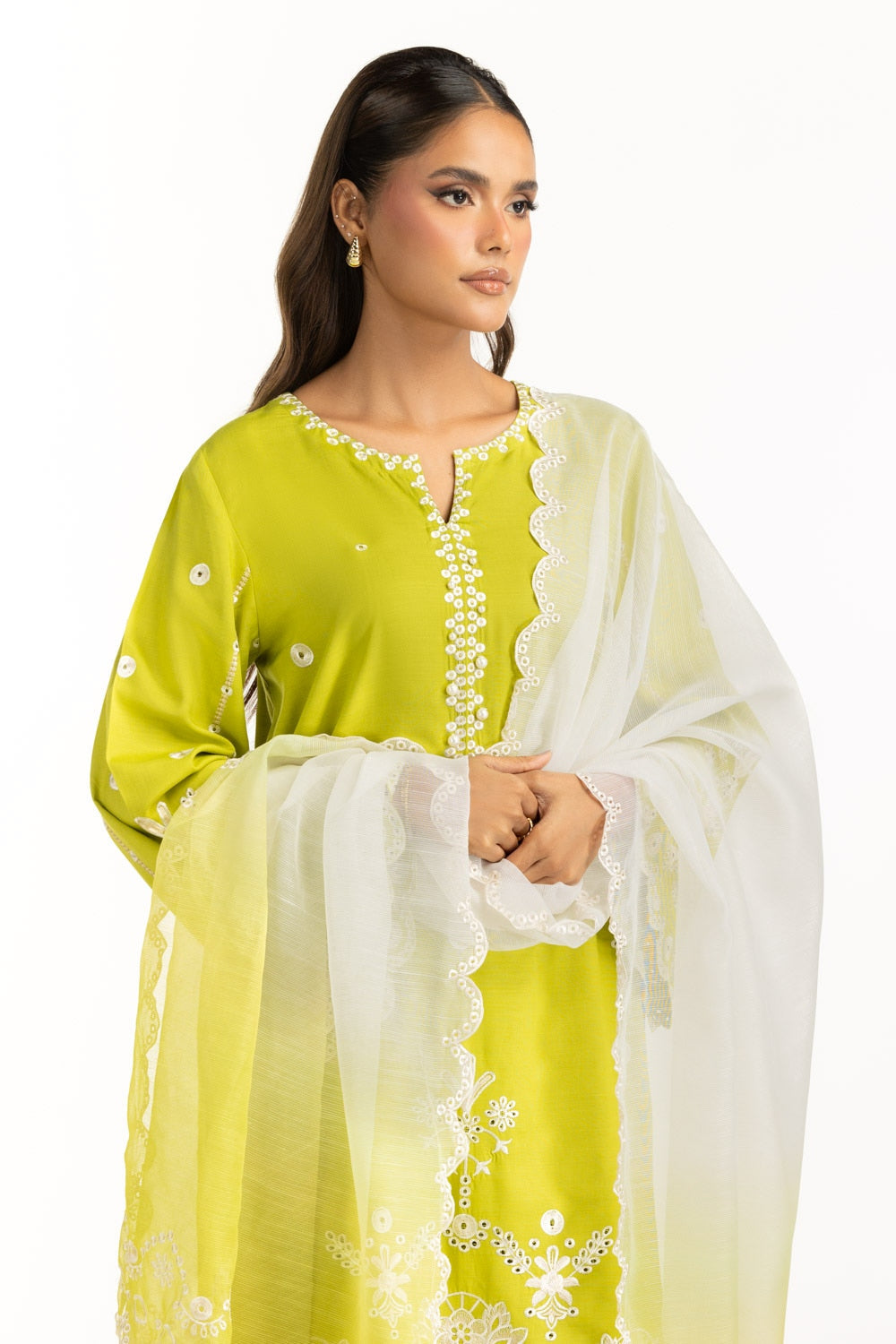 Viscose Rawsilk Embroidered Shirt And Trouser