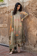 3-PC Stitched Embroidered Chiffon Collection VSLW6-07P