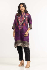Charmeuse Silk Printed Shirt