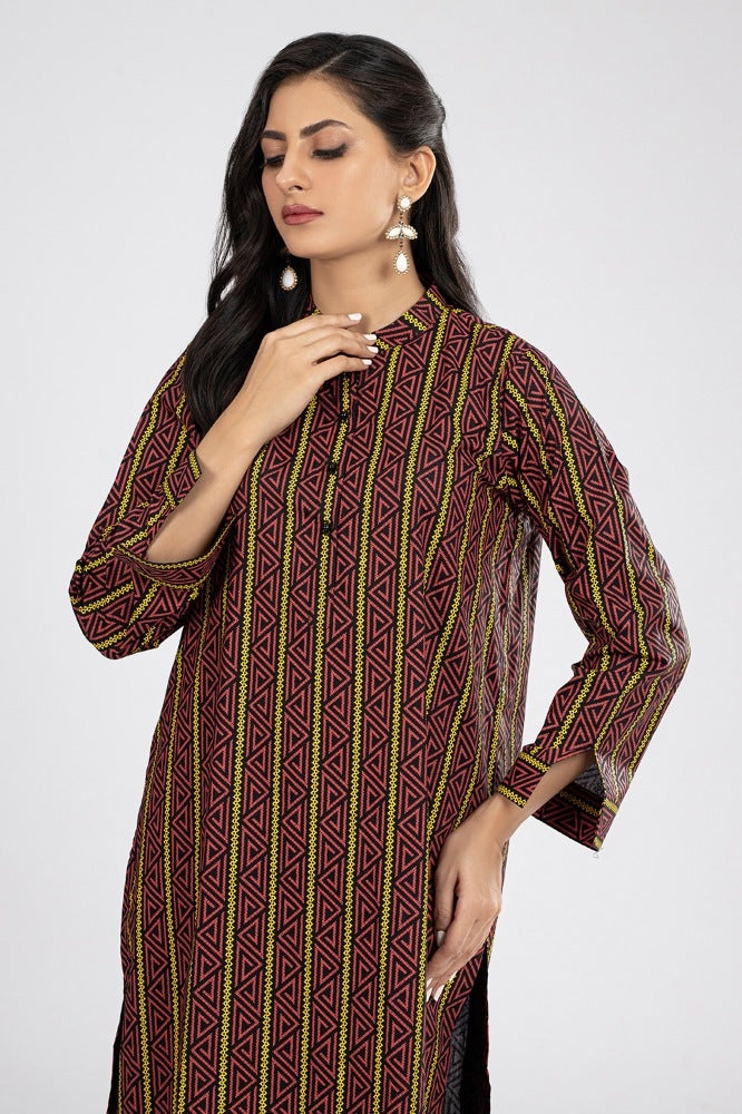 Cambric Lacquar Printed Co-Ord Set