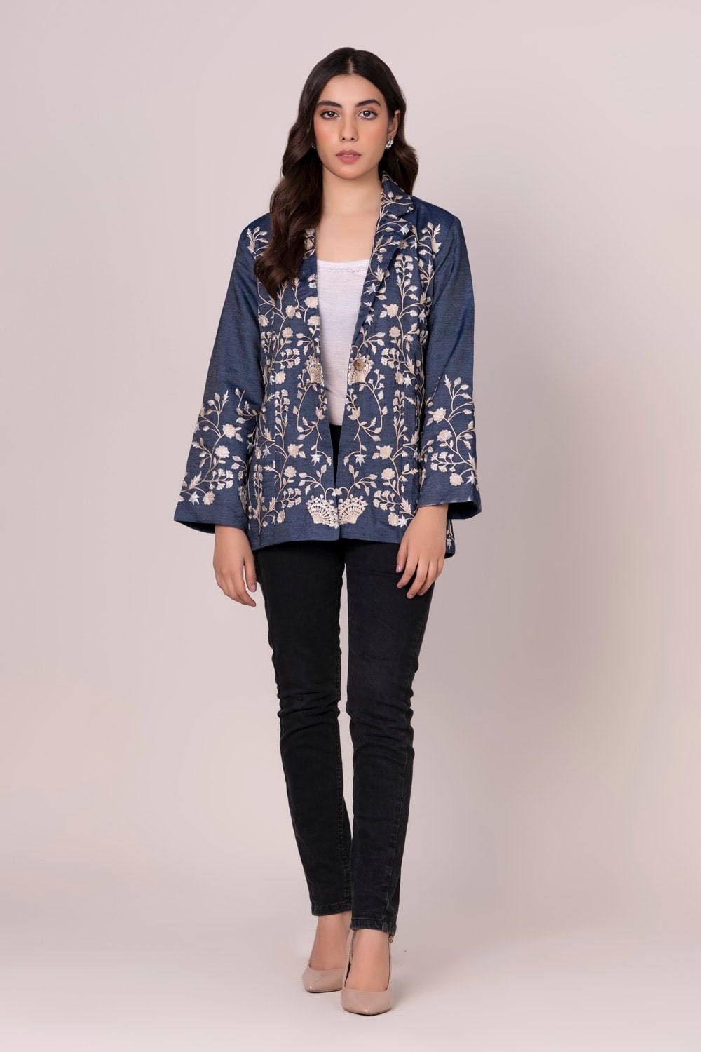 Studio Collection Embroidered Jacket