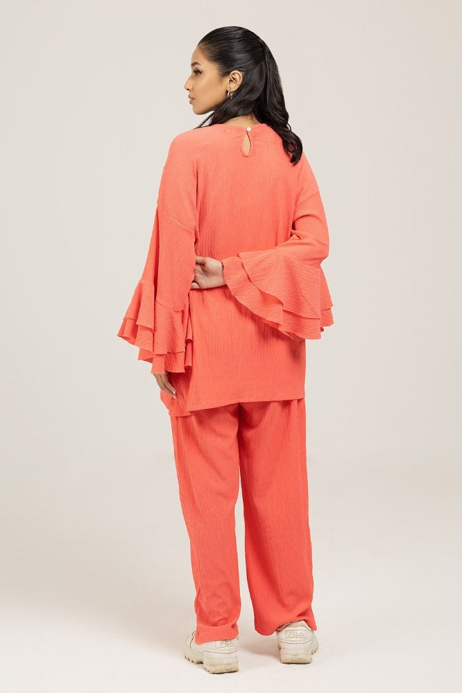 Knitted Blended Dyed Shirt