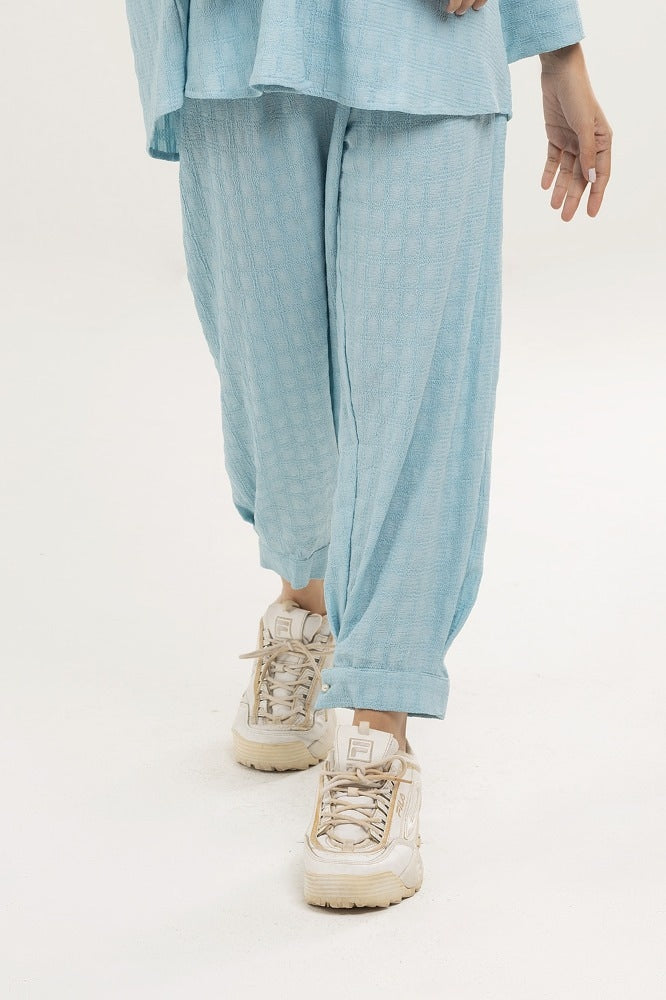 Knitted Blended Dyed Trouser