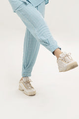Knitted Blended Dyed Trouser