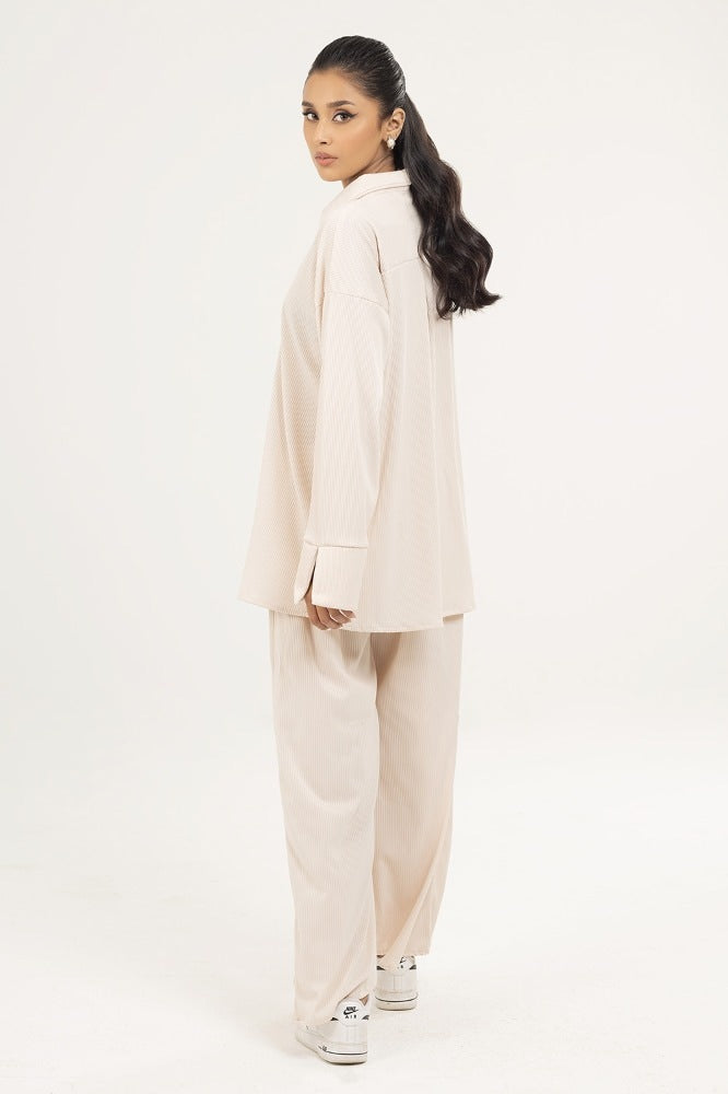 Knitted Blended Dyed Shirt