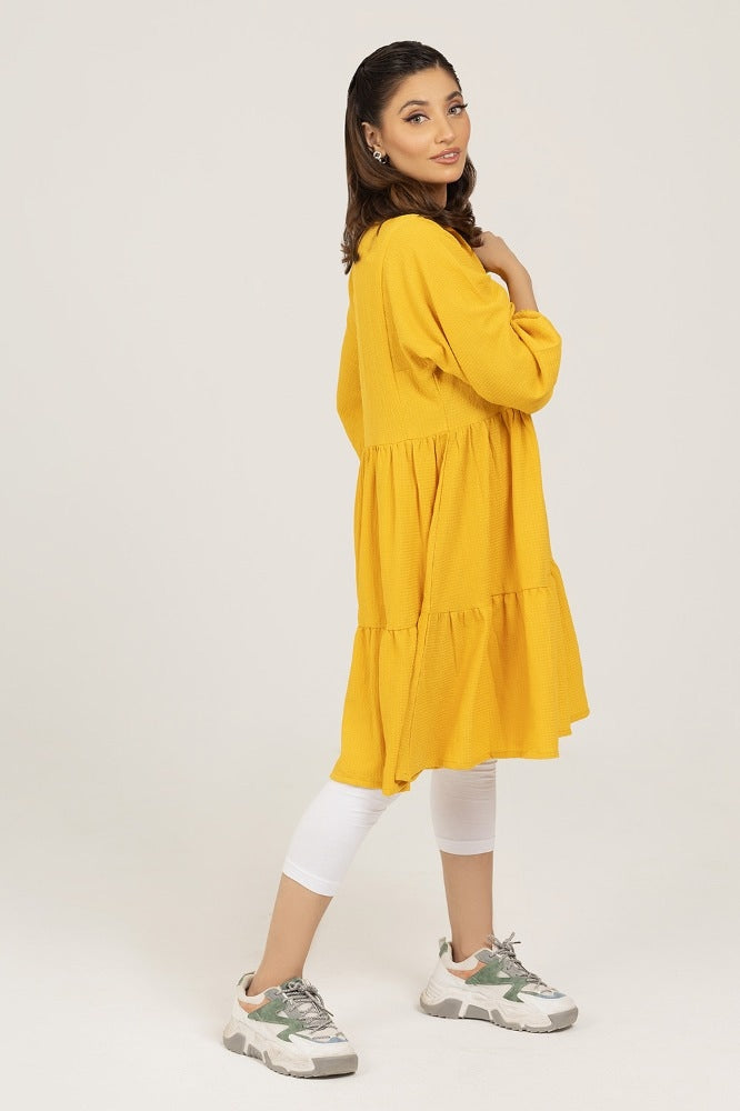 Knitted Blended Dyed Shirt