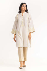 Needle Craft Lurax Dobby Dyed Embroidered Shirt