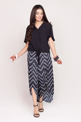 Refresh Prespective Dyed Shirt And Printed Trouser