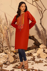 raw-silk Embroidered Shirt