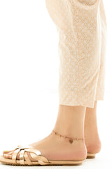 Cambric Lacquer Printed Trouser