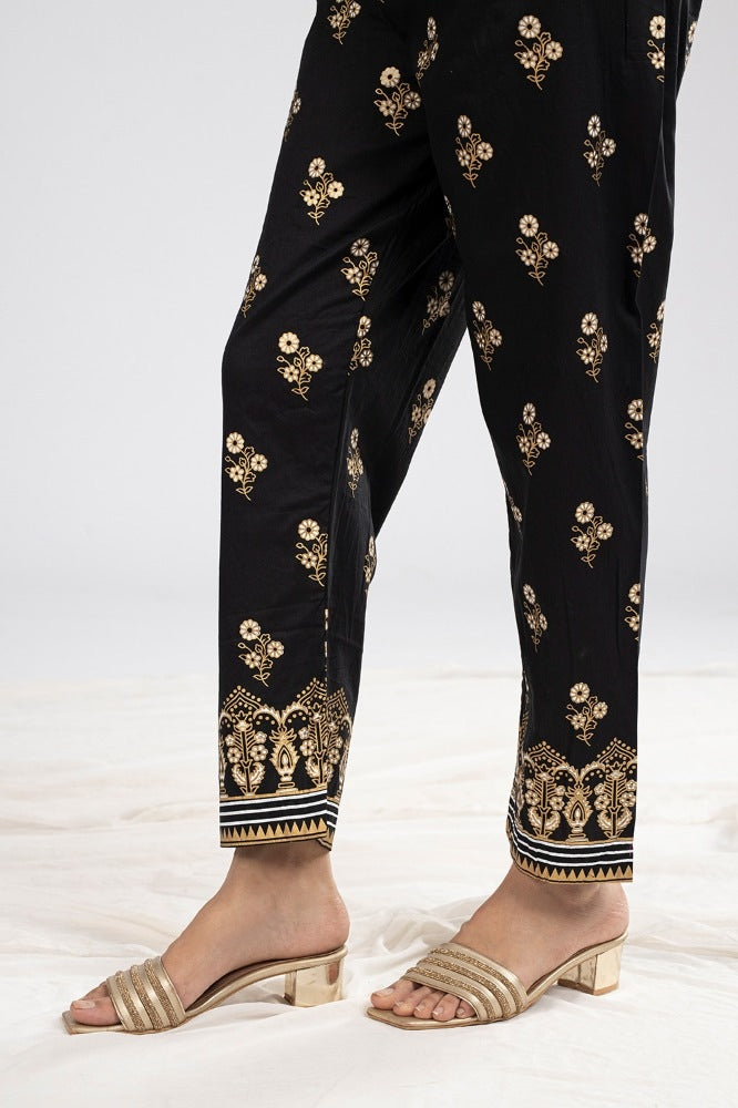 Cambric Block Printed Bottom