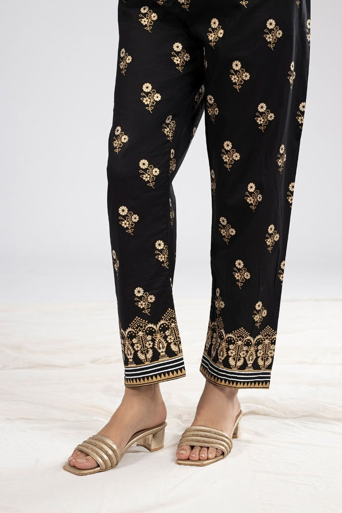 Cambric Block Printed Bottom