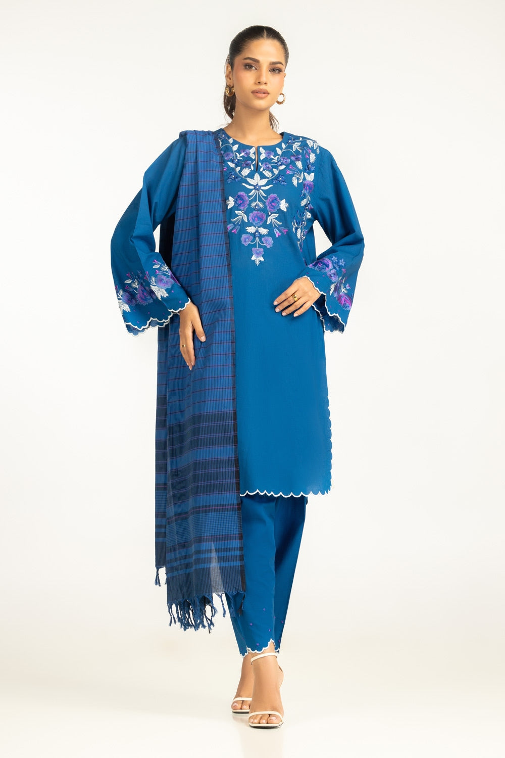 yarn-dyed Dupatta
